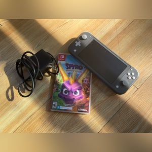 Nintendo Switch Lite with Spyro Game